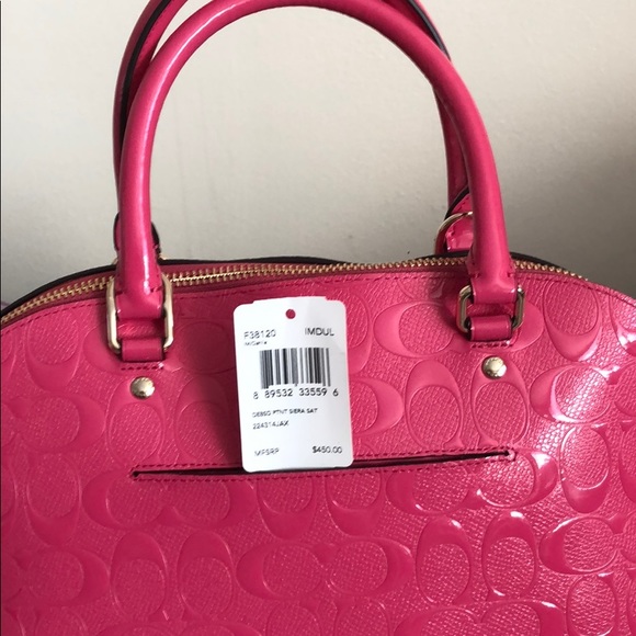 Pink Coach Bag